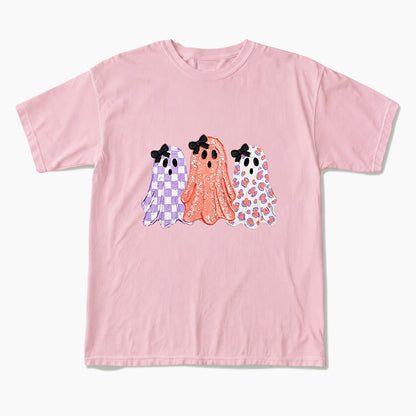 Pastel Ghost Trio Halloween T Shirts