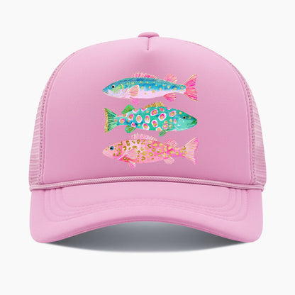 Colorful Fish Trucker Hat