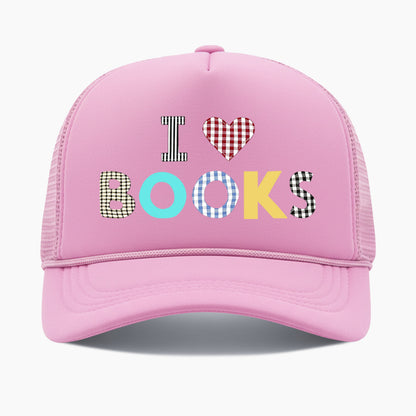 I Love Books Trucker Hat