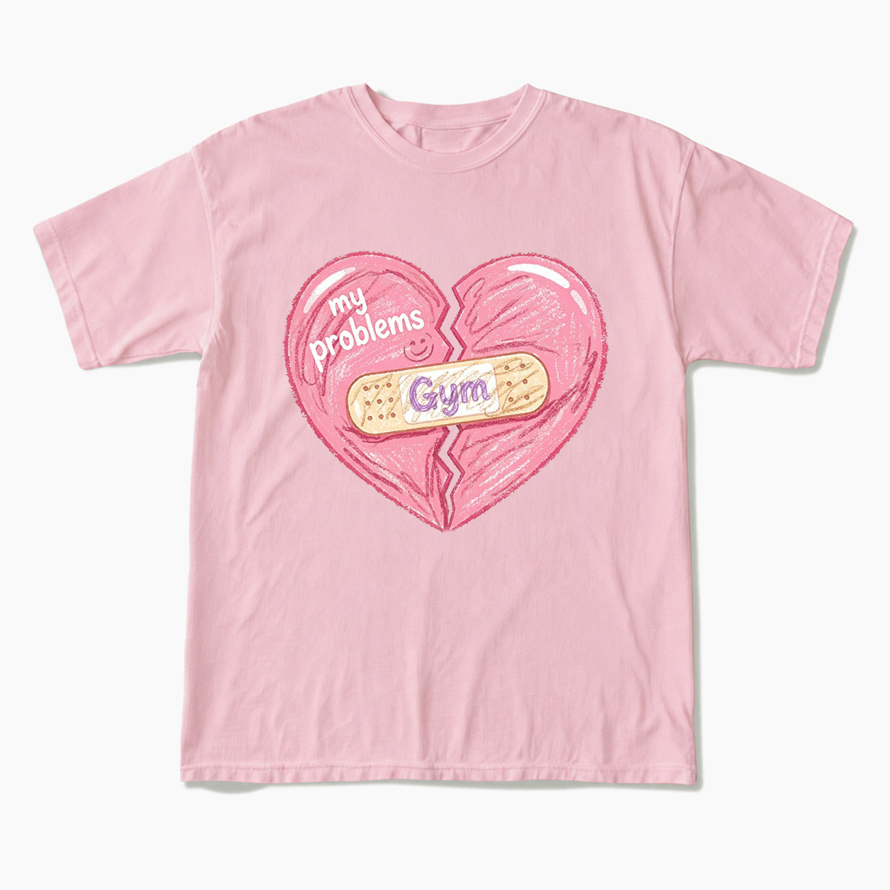 Gym Heals My Broken Heart T Shirts