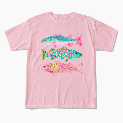 Colorful Fish T Shirts
