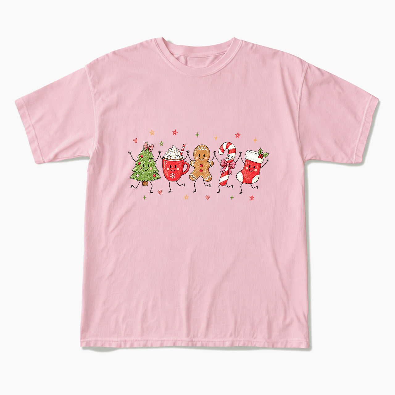 Cute Stick Figure Christmas T Shirts