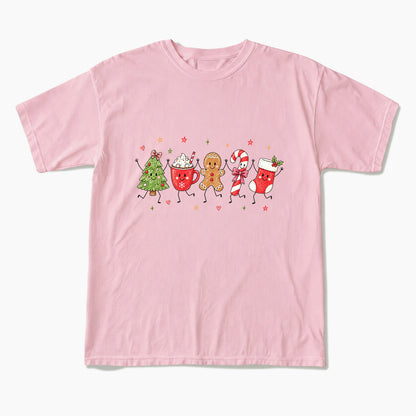 Cute Stick Figure Christmas T Shirts