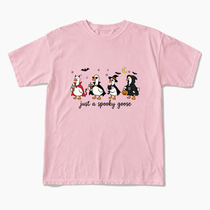 Just a Spooky Goose Halloween T Shirts