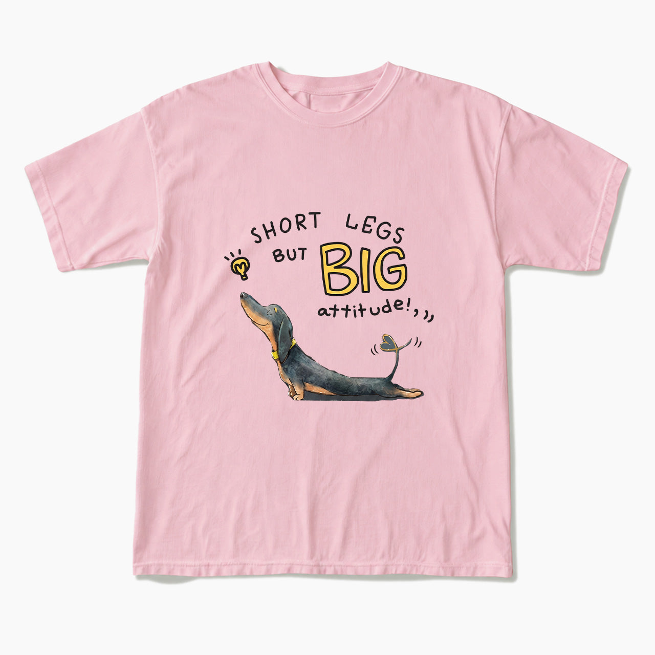 Short Legs But Big Attitude Wiener Dog T Shirts