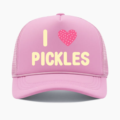 I Love Pickles Trucker Hat