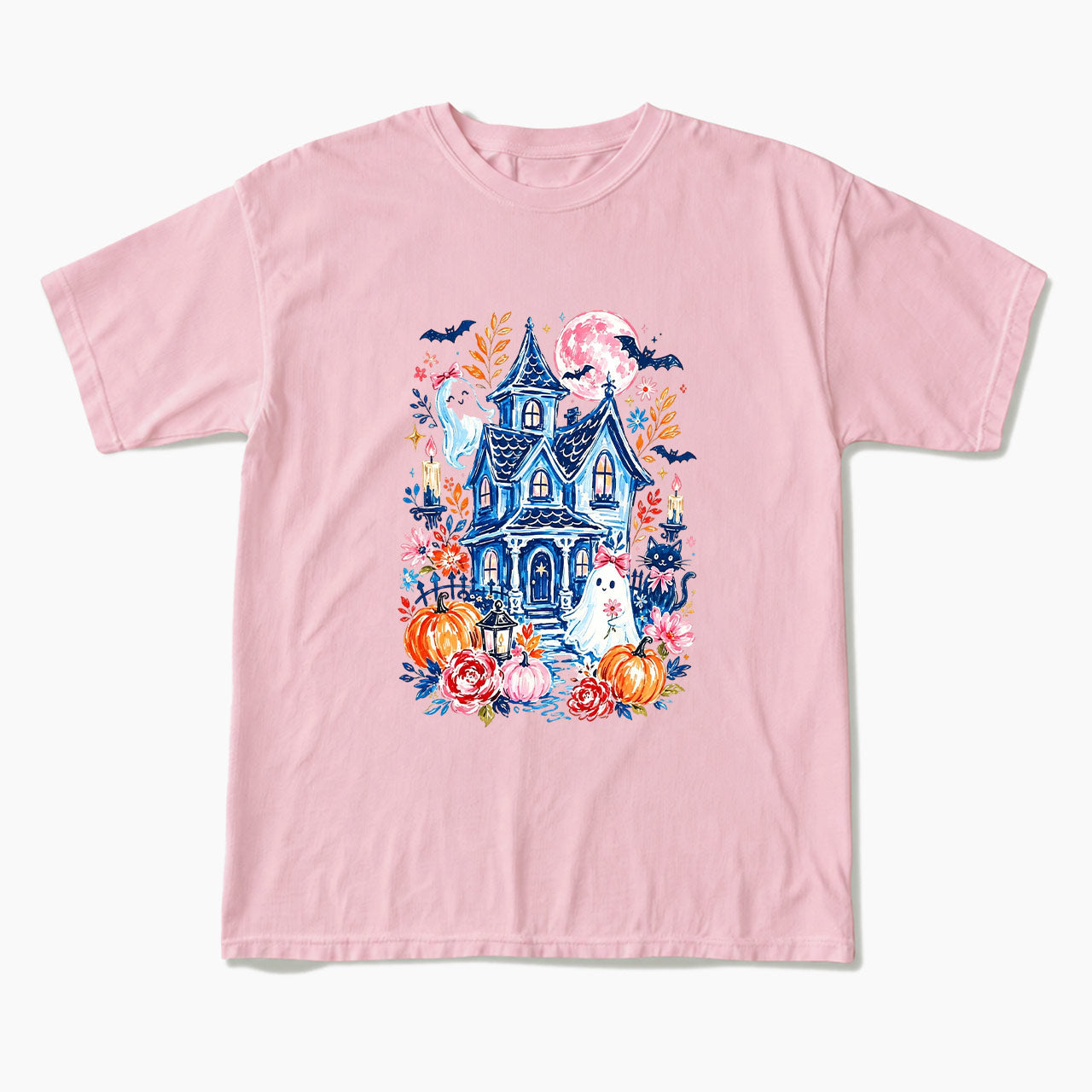 Haunted House Halloween T Shirts
