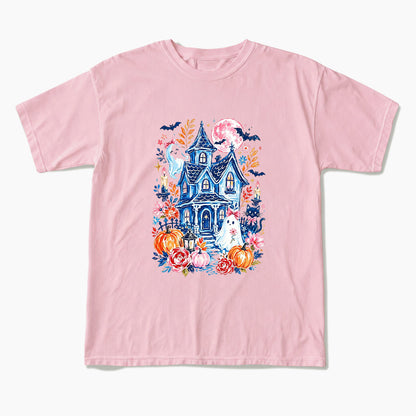 Haunted House Halloween T Shirts