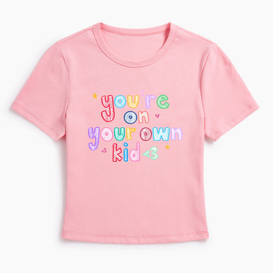 Stand On Your Own Two Feet Baby Tee