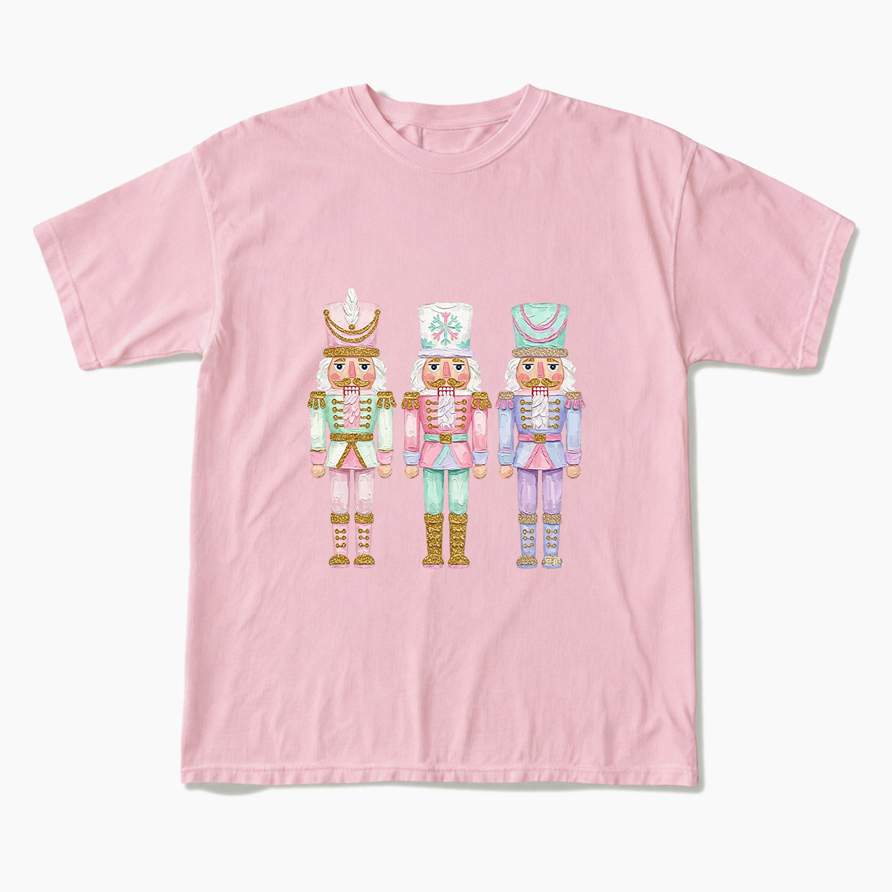 Pastel Soldier Christmas T Shirts