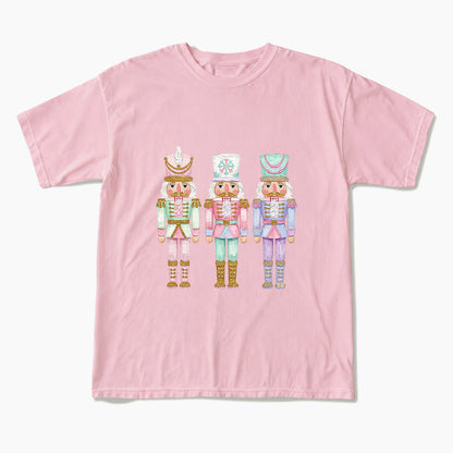 Pastel Soldier Christmas T Shirts