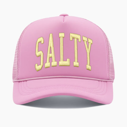 Embroidered Salty Trucker Hat