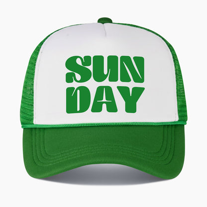 Sunday Colorblock Trucker Hat